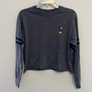 Mickey Mouse crop LS shirt